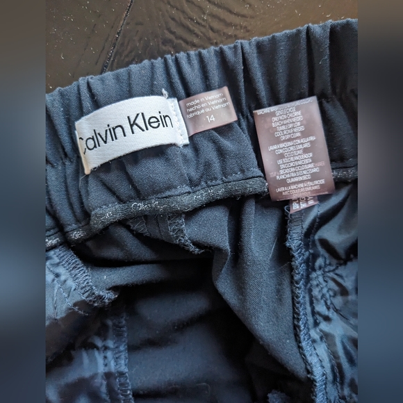 Classic Navy Calvin Klein Business Slacks - Picture 4 of 4